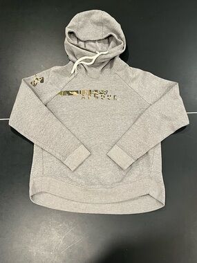 Under Armour Women’s Gray Camo Logo Hoodie